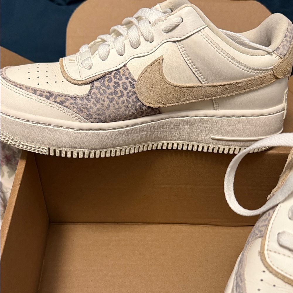 Nike Off-White Canvas Sneakers